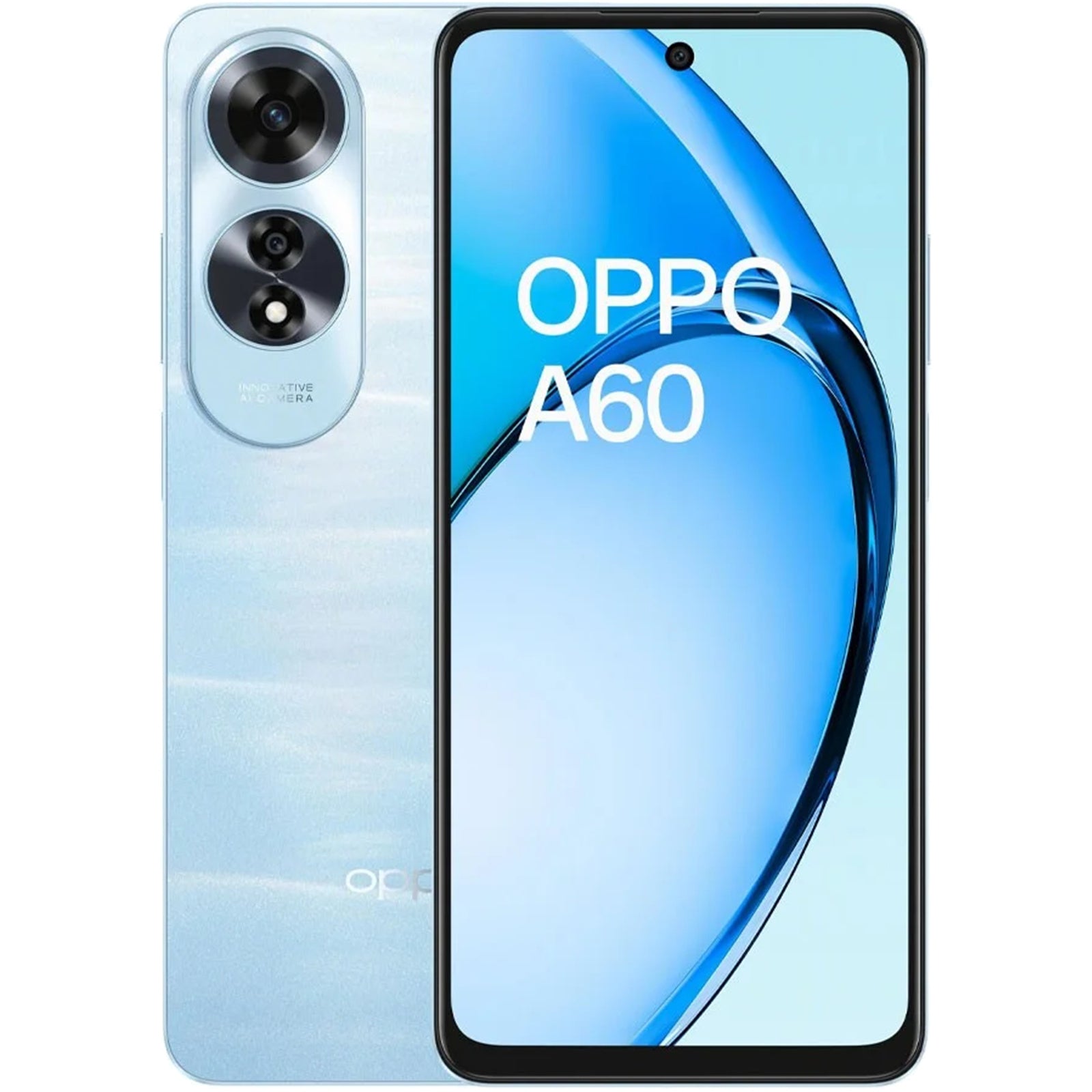 OPPO A60 4G (2024) Dual SIM Smartphone - 8GB+256GB -Blue/Purple