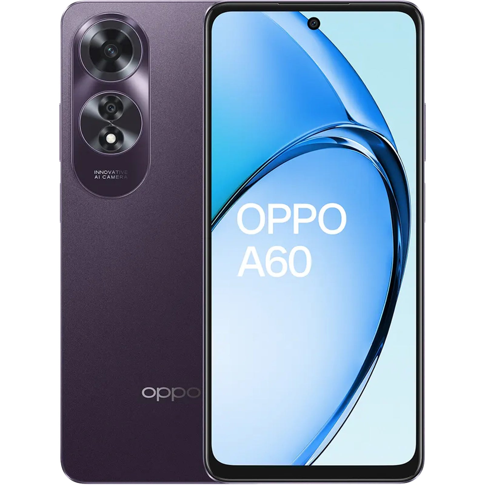 OPPO A60 4G (2024) Dual SIM Smartphone - 8GB+256GB -Blue/Purple