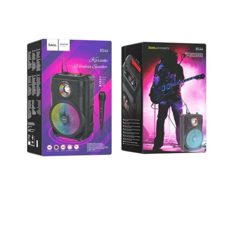 BLUETOOTH SPEAKER W/ KARAOKE & MIC